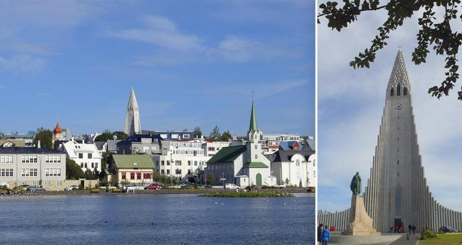 Vista de Reikiavik y su catedral / ©Yolanda Cardo
