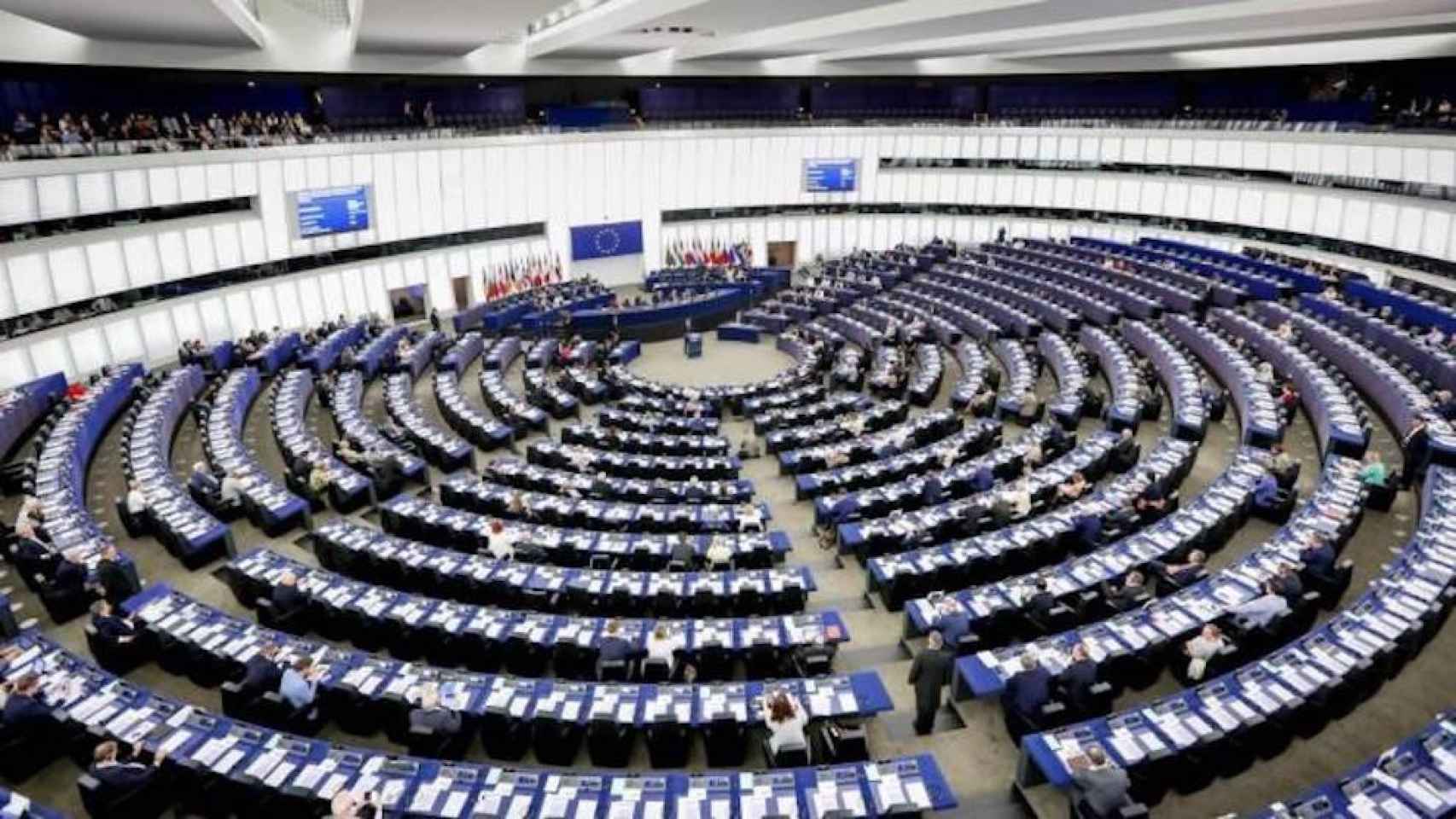 El Parlamento Europeo en una imagen de archivo / EFE