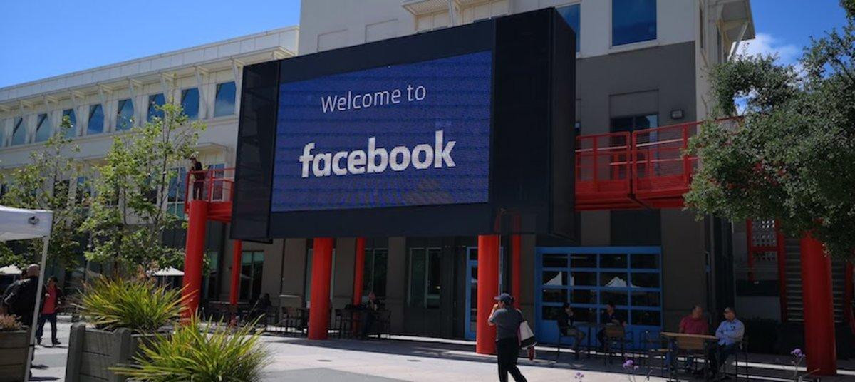 La sede de Facebook en Menlo Park, California