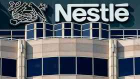Imagen corporativa de Nestlé en uno de sus edificios