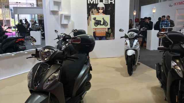 Nueva gama de Scooter de Kymco, presentada en el salon Motoh! de Barcelona / CG