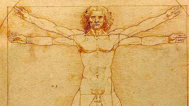 El hombre de Vitruvio, de Da Vinci