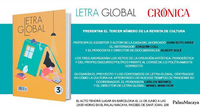Presentación del tercer número de la revista 'Letra Global'