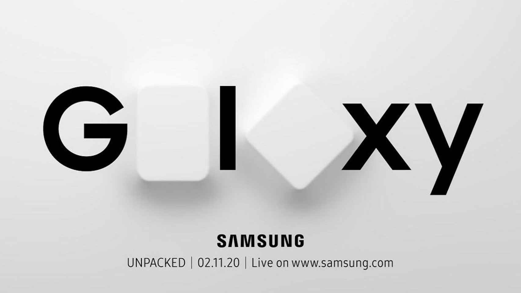 La invitación para el estreno del Samsung Galaxy S20 / SAMSUNG