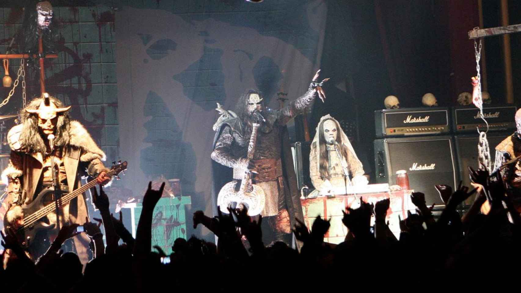 Lordi en una actuación en Barcelona / ALTERNA2 - CREATIVE COMMONS 2.0