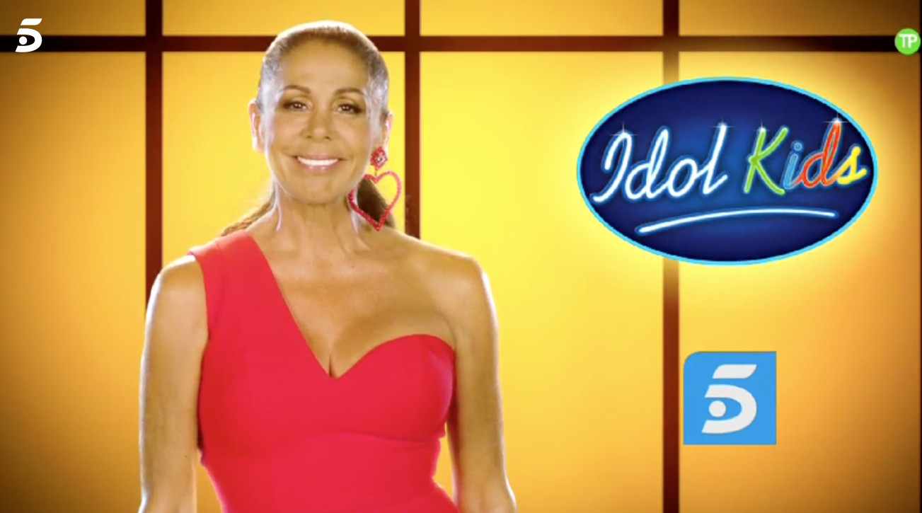 Isabel Pantoja en la promoción del programa 'Idol Kids' de Telecinco / MEDIASET