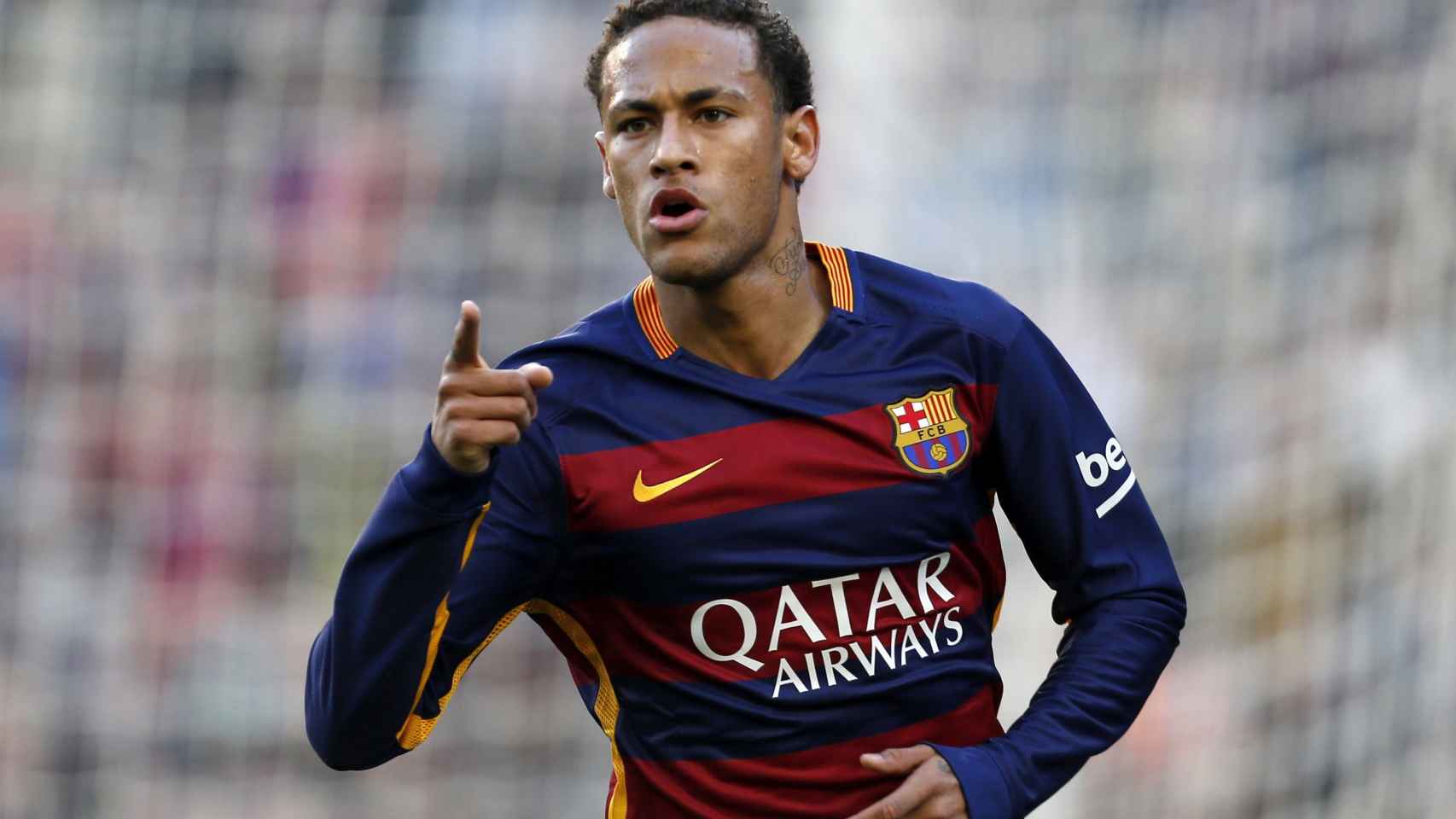 Neymar Jr celebra un gol con el Barça / EFE
