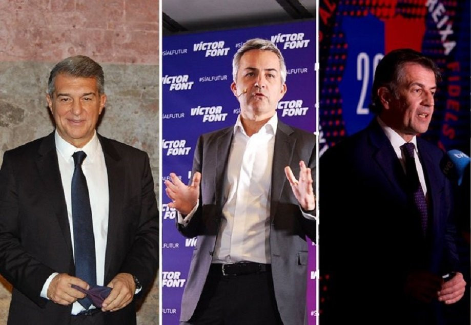 Los candidatos a la presidencia del Barça / CULEMANÍA