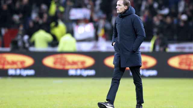 Thomas Tuchel en el Olympique de Lyon - PSG / EFE