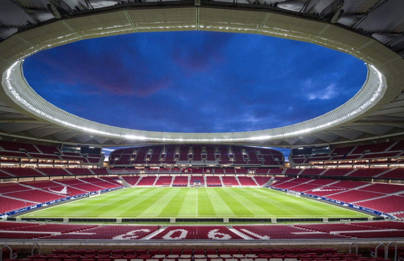 Una foto del Wanda Metropolitano de Madrid, donde se jugará la final de Champions League 2019