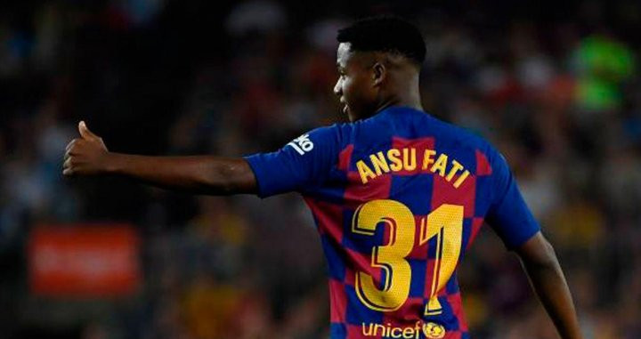 Ansu Fati, la joya del Barcelona/ FCB