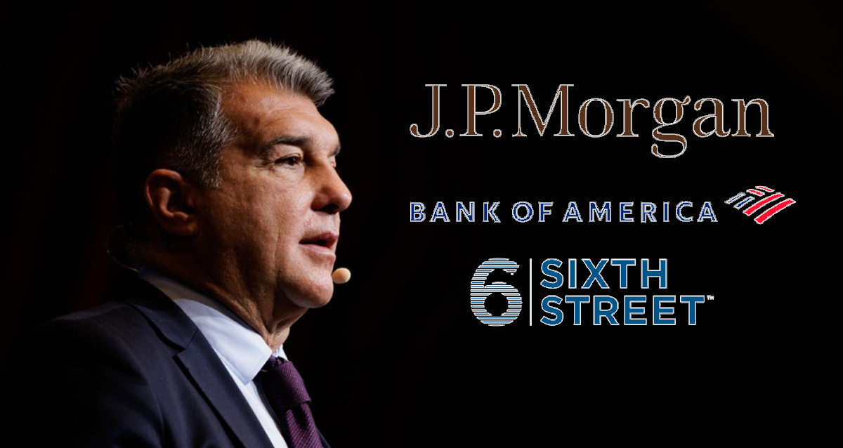 La vinculación de JP Morgan, Bank America y Sixth Street, con el Barça de Laporta / CULEMANÍA