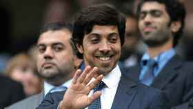 El jeque Mansur Bin Zayed Al Nahyan, propietario del Manchester City y miembro de la familia gobernante de Abu Dabi / EFE