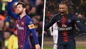 Messi y Mbappé, en un montaje | REDES