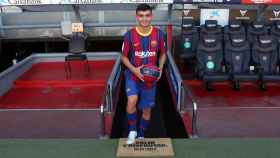 Pedri, en su presentación como jugador del Barça | FCB