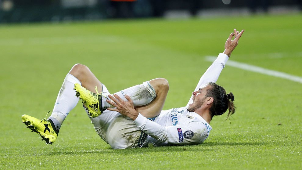 Gareth Bale en una imagen de archivo lesionado en el tobillo / EFE