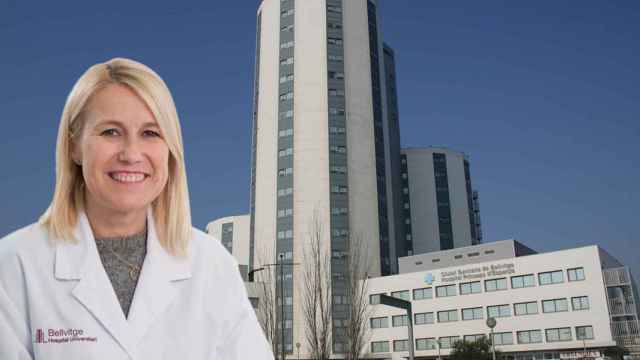 Cristina Capdevila, directora del Hospital de Bellvitge / FOTOMONTAJE CG