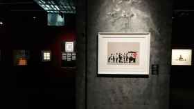 Una pieza artística de la exposición 'Banksy, the art of protest' / EP