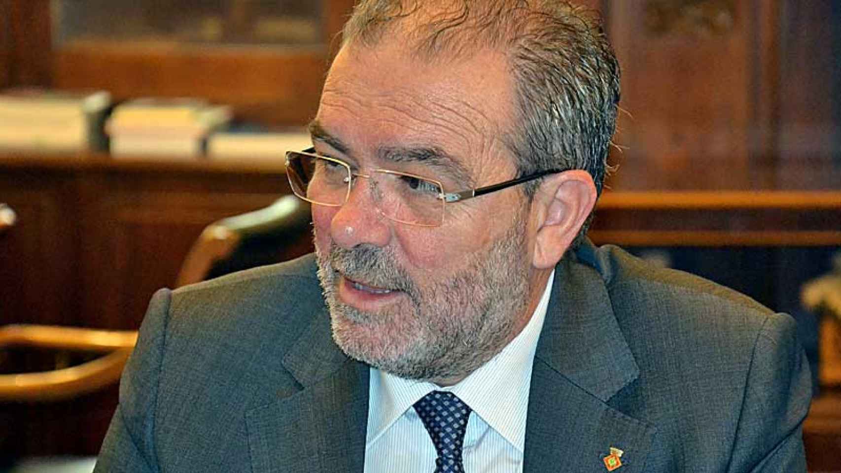 El presidente de la Diputación de Lleida y dirigente de CDC, Joan Reñé