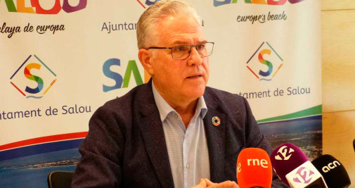 Pere Granados, alcalde de Salou, en una comparecencia pública / Cedida