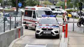 Llegada de Fèlix Millet en una ambulancia a la Ciutat de la Justícia para declarar como investigado por ocular bienes / EUROPA PRESS