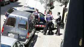Imagen de una detención tras una pelea en Mataro (Barcelona) / CG