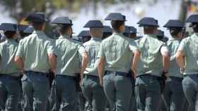 Una promoción de la Guardia Civil en Jaén / EFE