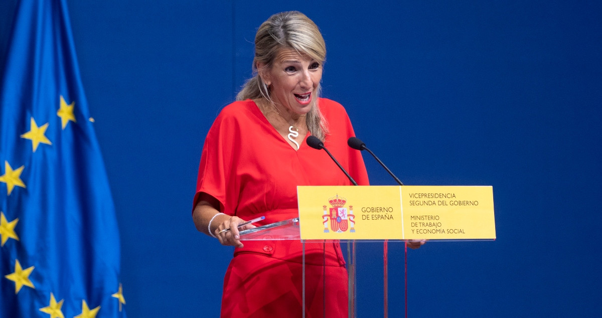 La vicepresidenta segunda y ministra de Trabajo y Economía Social, Yolanda Díaz / EP