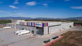 La planta del Grupo Cañigueral en la localidad de Vilamalla (Girona) que se actualizará gracias al préstamo firmado con el BBVA / CAÑIGUERAL