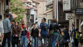 Turistas durante la Semana Santa, una de las causas por las que los precios han aumentado el 1,2% en marzo / EFE