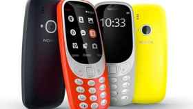 El nuevo Nokia 3310, disponible en cuatro colores / EUROPA PRESS