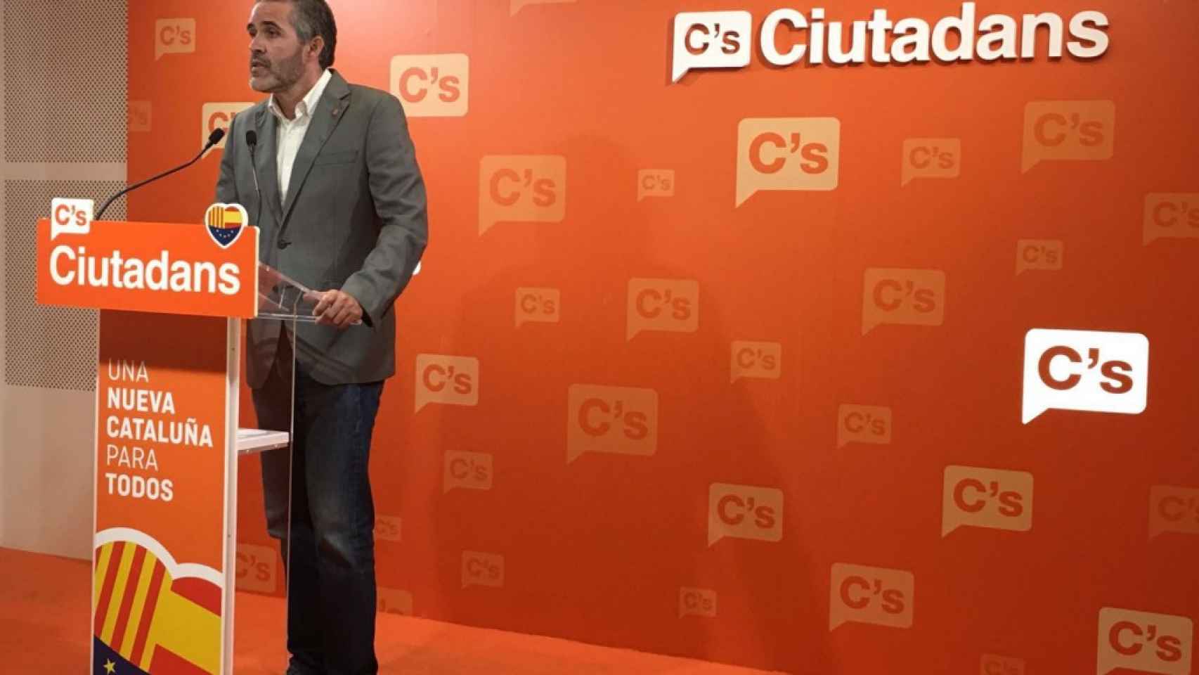 Jorge Soler, portavoz de Ciudadanos en la comisión de Salud en el Parlamento catalán / CG