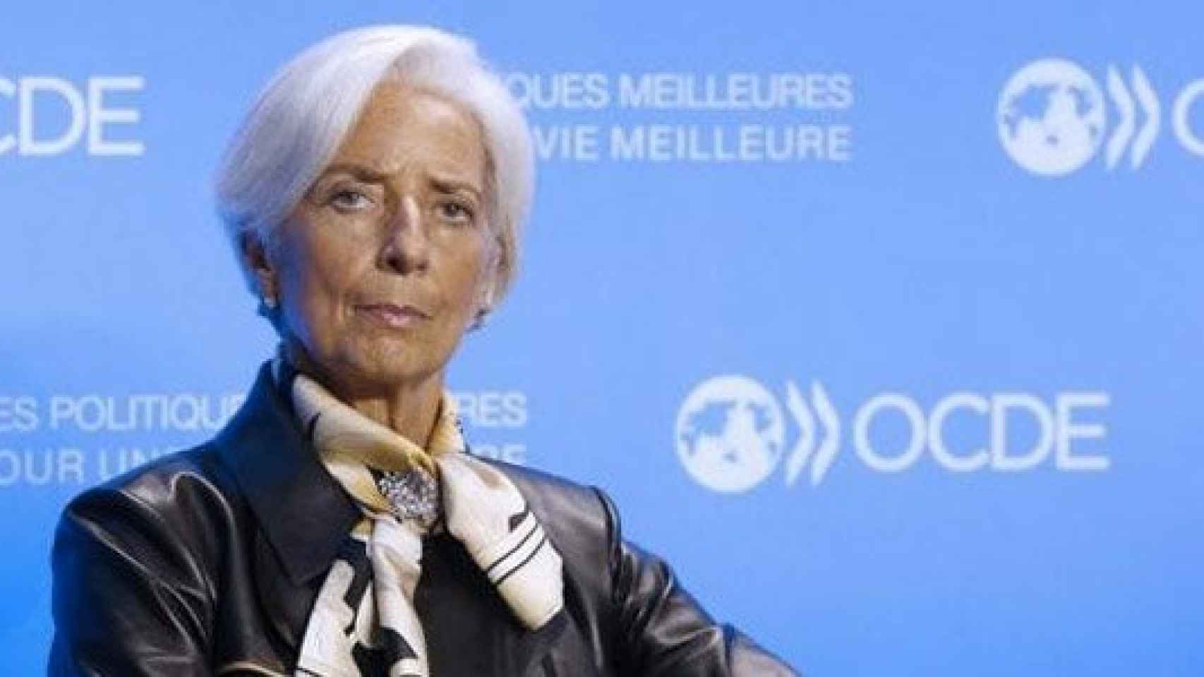 La presidenta del FMI, Christine Lagarde