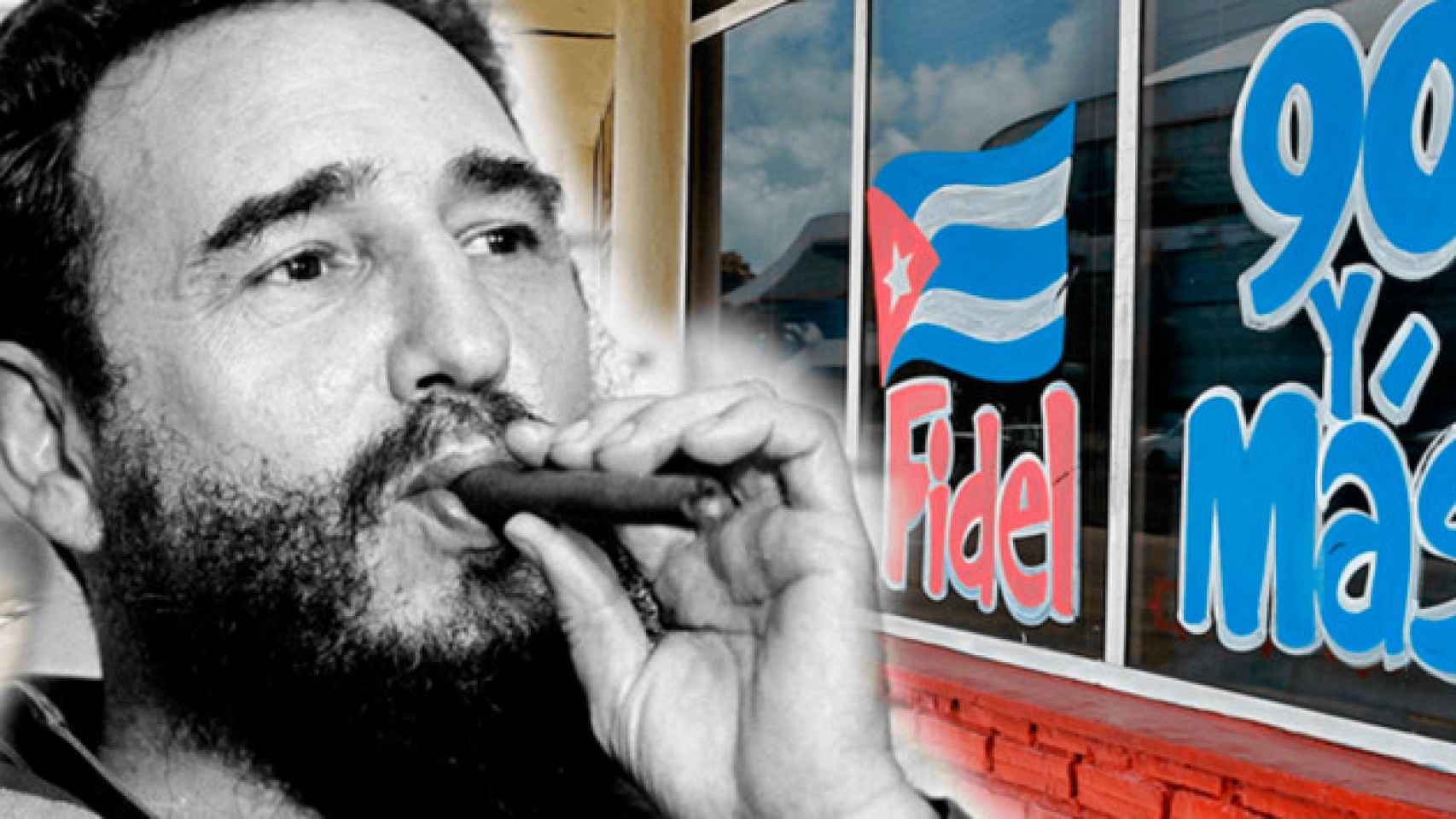 El ex presidente de Cuba Fidel Castro / FOTOMONTAJE DE CG