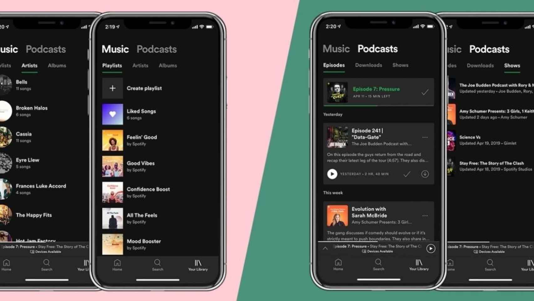 Spotify une la música y los podcasts en una misma pantalla para los usuarios Premium / Europa Press