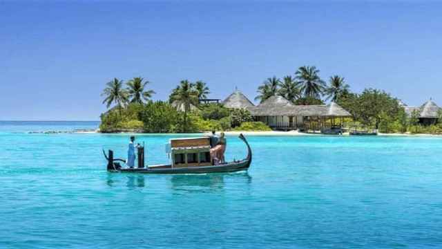 Vista de uno de los hoteles paradisíacos en Maldivas / FOUR SEASONS