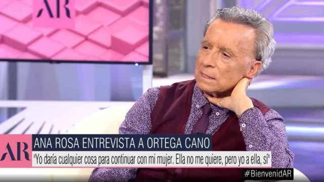 José Ortega Cano en 'El Programa de Ana Rosa' / MEDIASET
