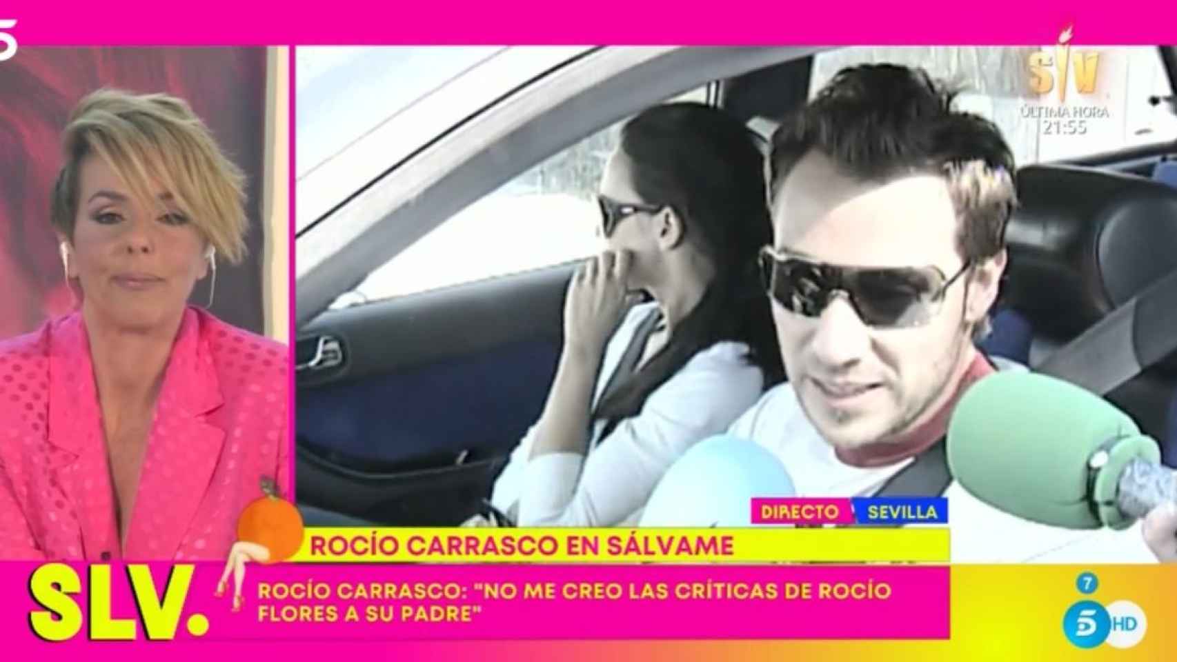 Rocío Carrasco en 'Sálvame' / MEDIASET