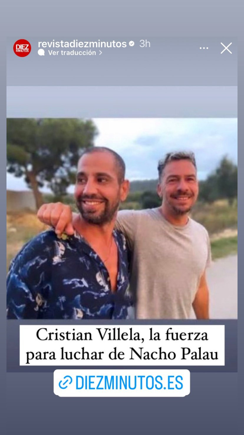 Nacho Palau y Cristian Villela INSTAGRAM