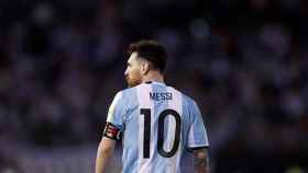 Una foto de archivo de Messi con Argentina / EFE