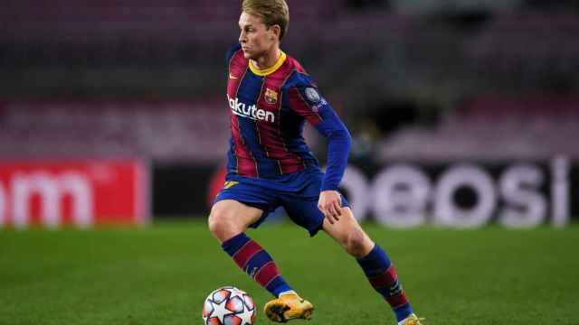 De Jong, en un partido con el Barça | EFE