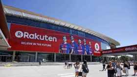 Rakuten en el Camp Nou / FC Barcelona