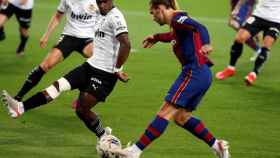 Antoine Griezmann en un partido con el Barça / EFE