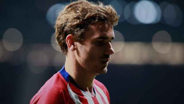 Una foto de Antoine Griezmann durante un partido con el Atlético de Madrid / EFE