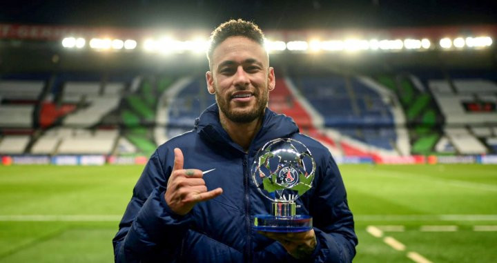 Neymar nombrado MVP contra el Bayern / PSG