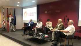 La mesa redonda de SCC, con Alejandro Fernández, David Pérez, Carlos Carrizosa y Lluís Rabell / EUROPA PRESS