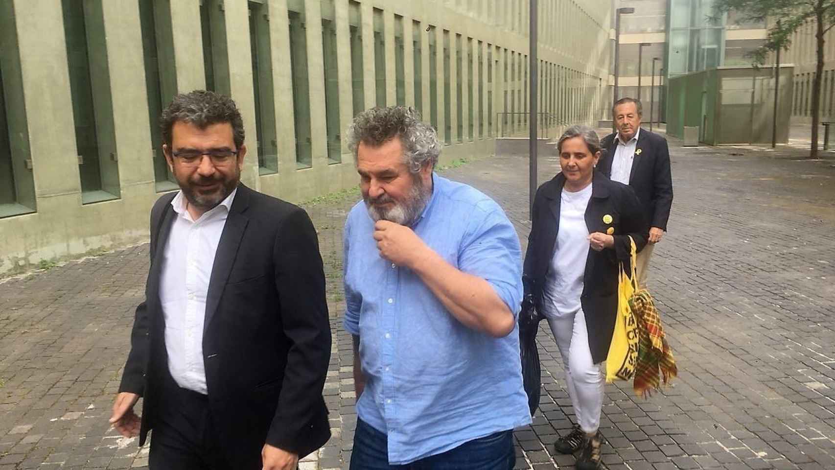 Víctor Terradellas en libertad con cargos tras acogerse a su derecho a no declarar en el Juzgado de Instrucción 1 de Barcelona / EUROPA PRESS