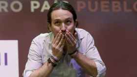 Pablo Iglesias, secretario general de Podemos y gran vencedor de la asamblea de Vistalegre II / EFE