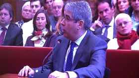 El portavoz de PDECat en el Congreso, Francesc Homs, durante el juicio por la consulta del 9N / CG