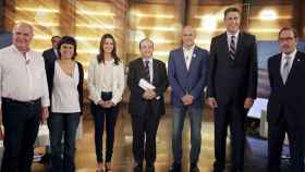 Artur Mas, el candidato oficialista, está ausente de los debates, como ocurrió el jueves pasado en el que se celebró en 8TV.
